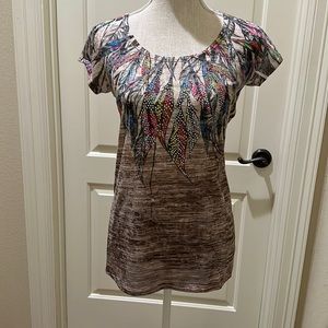 Bling Pull over Top in Excellent Condition